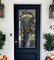 24 inch Halloween Wreath for Front Door, Large Artificial Skulls Maple Leaves Outdoor Wreath Decor, Scary Creepy Halloween Decorations for Front Door and Wall